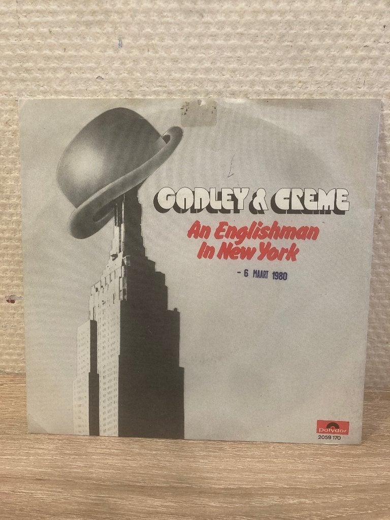 Godley & Creme - an Englishman in New York 7inch single, Cd's en Dvd's, Ophalen of Verzenden, Zo goed als nieuw, Pop