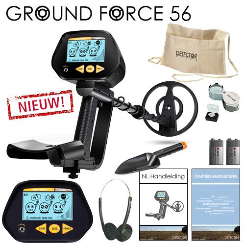 DETECTOR PLAZA GroundForce 56 Digitale Metaaldetector 6-9 jr, Ophalen of Verzenden, Nieuw, Overige merken, Discriminatie metaaldetectie