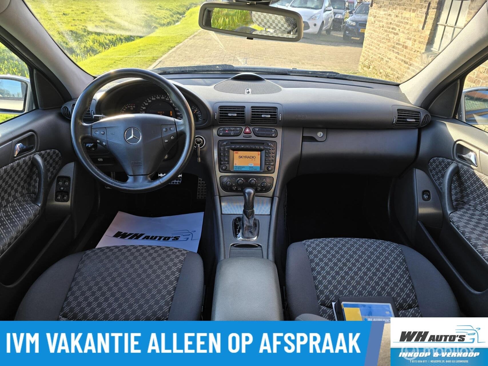 Mercedes C-klasse Combi 200 K. Avantgarde Bijna Nieuwstaat!, Auto's, Mercedes-Benz, Automaat, Achterwielaandrijving, Gebruikt