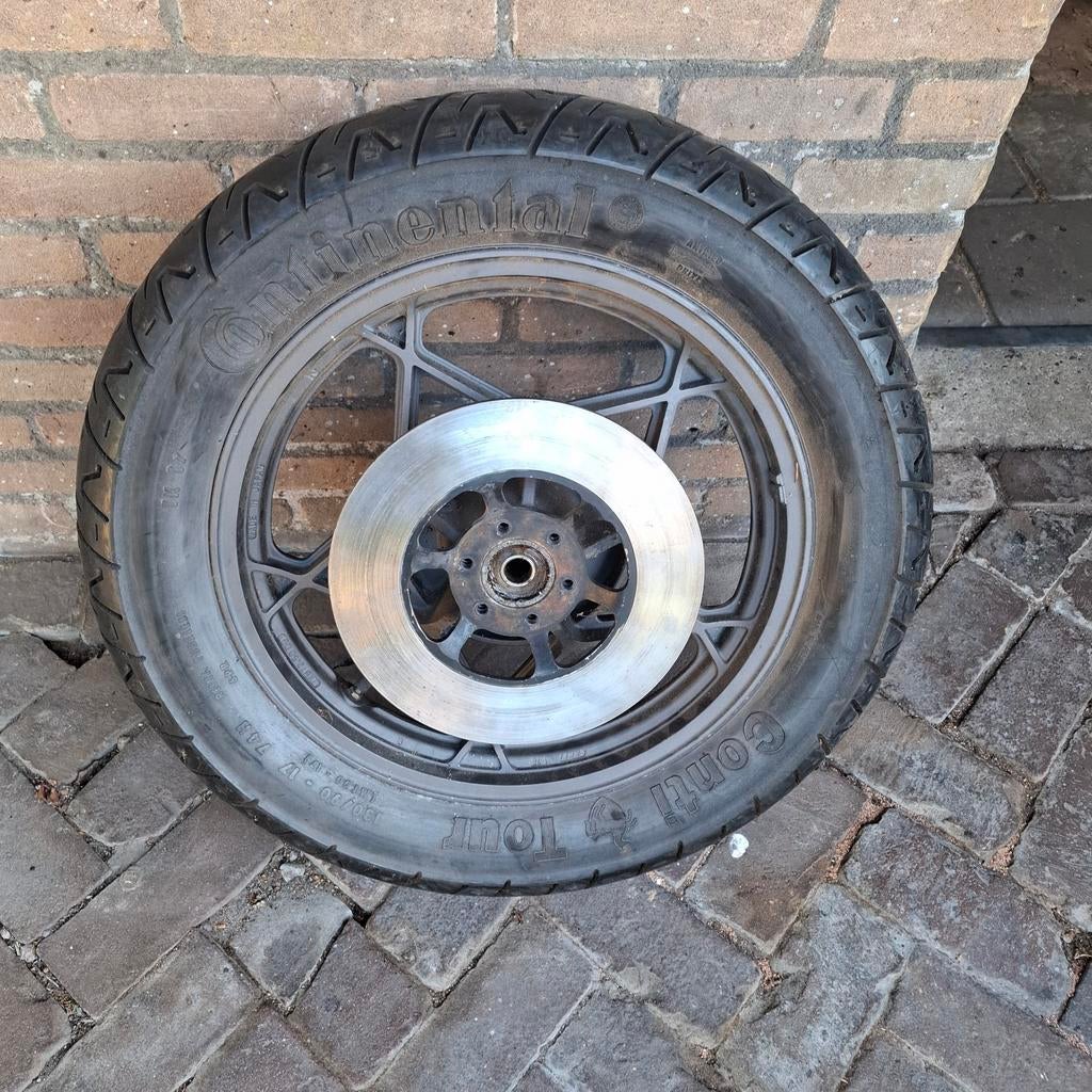 Achterwiel Suzuki GS 850 met Continental band, Motoren, Ophalen of Verzenden, Gebruikt