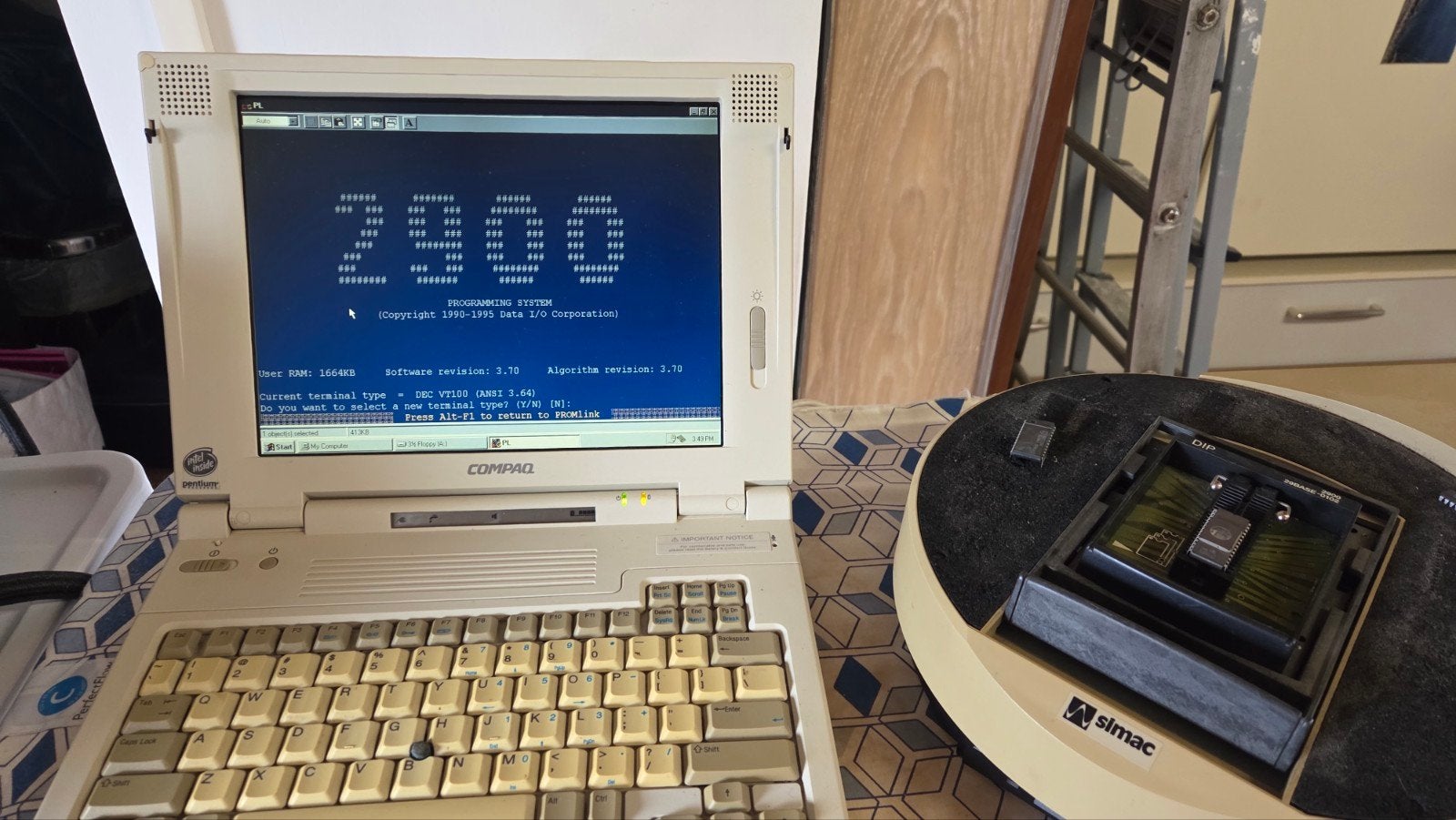 I/O data programmer Simac, Ophalen of Verzenden