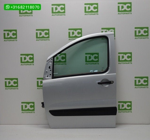 Fiat Scudo ('07-'16) Voorportier links zilvergrijs, Auto-onderdelen, Gebruikt, Fiat, Deur, Voor
