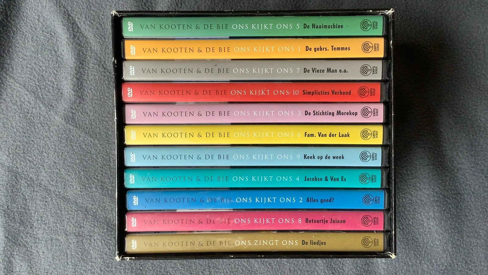 Van Kooten & De Bie Kijkt Ons - Complete Collectie DVD Box, Gebruikt, Alle leeftijden, Nederlands, Komedie