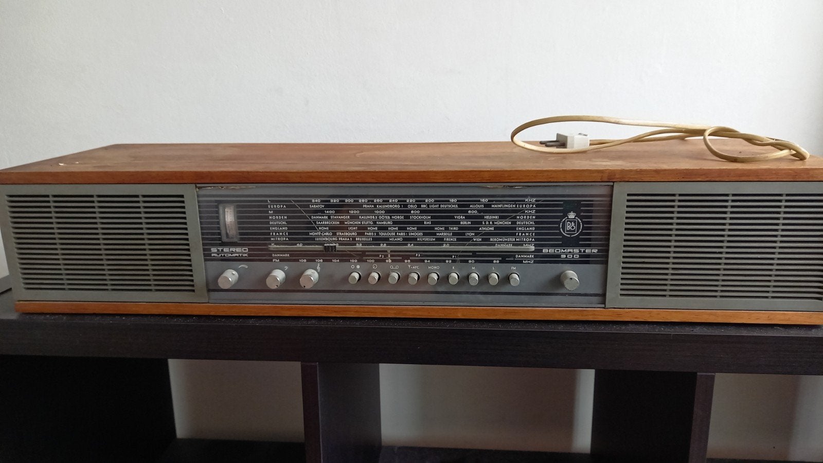 Vintage Bang & Olufsen Beomaster 900 radio, Ophalen of Verzenden, Gebruikt, Radio