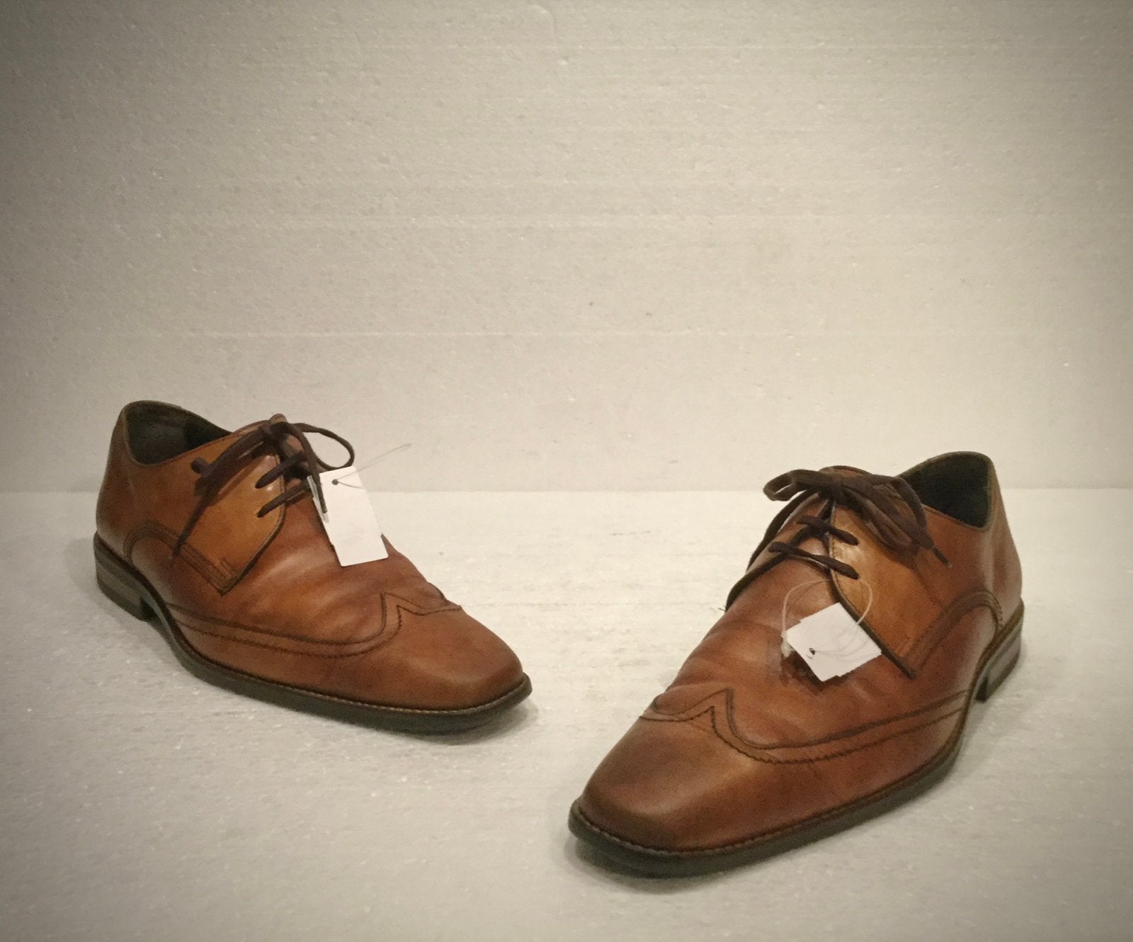Van Lier design kwaliteit herenschoenen bruin 41 / (UK7,5), Bruin, Ophalen of Verzenden, Gedragen, Veterschoenen