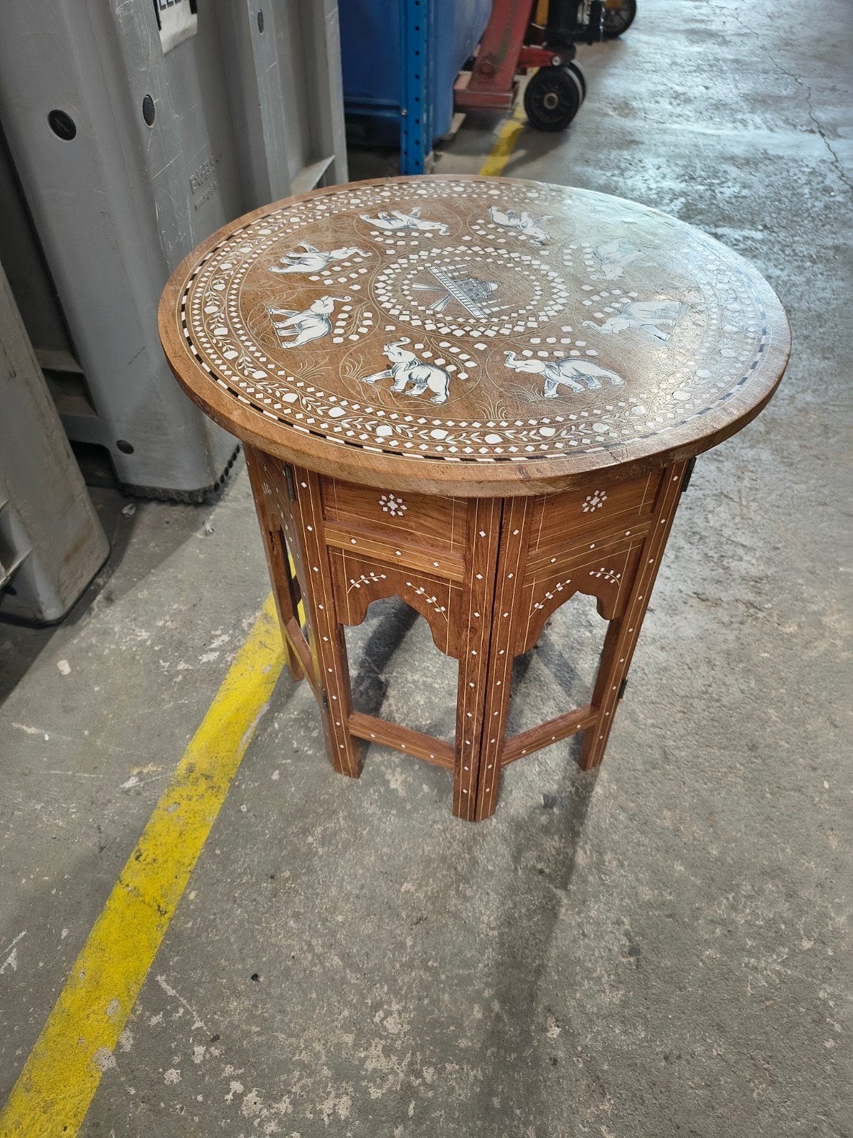 Vintage Angelo -indisch bijzettafel, Ophalen
