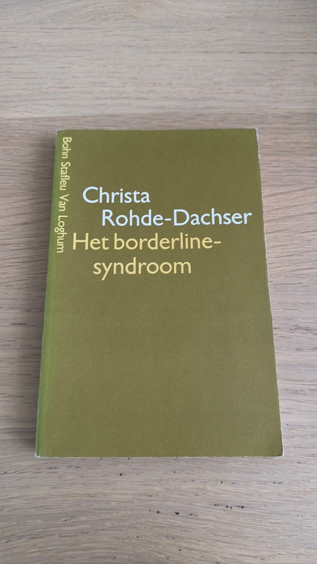 C. Rohde-Dachser - Het borderline-syndroom, Ophalen of Verzenden, Zo goed als nieuw, Ontwikkelingspsychologie, C. Rohde-Dachser