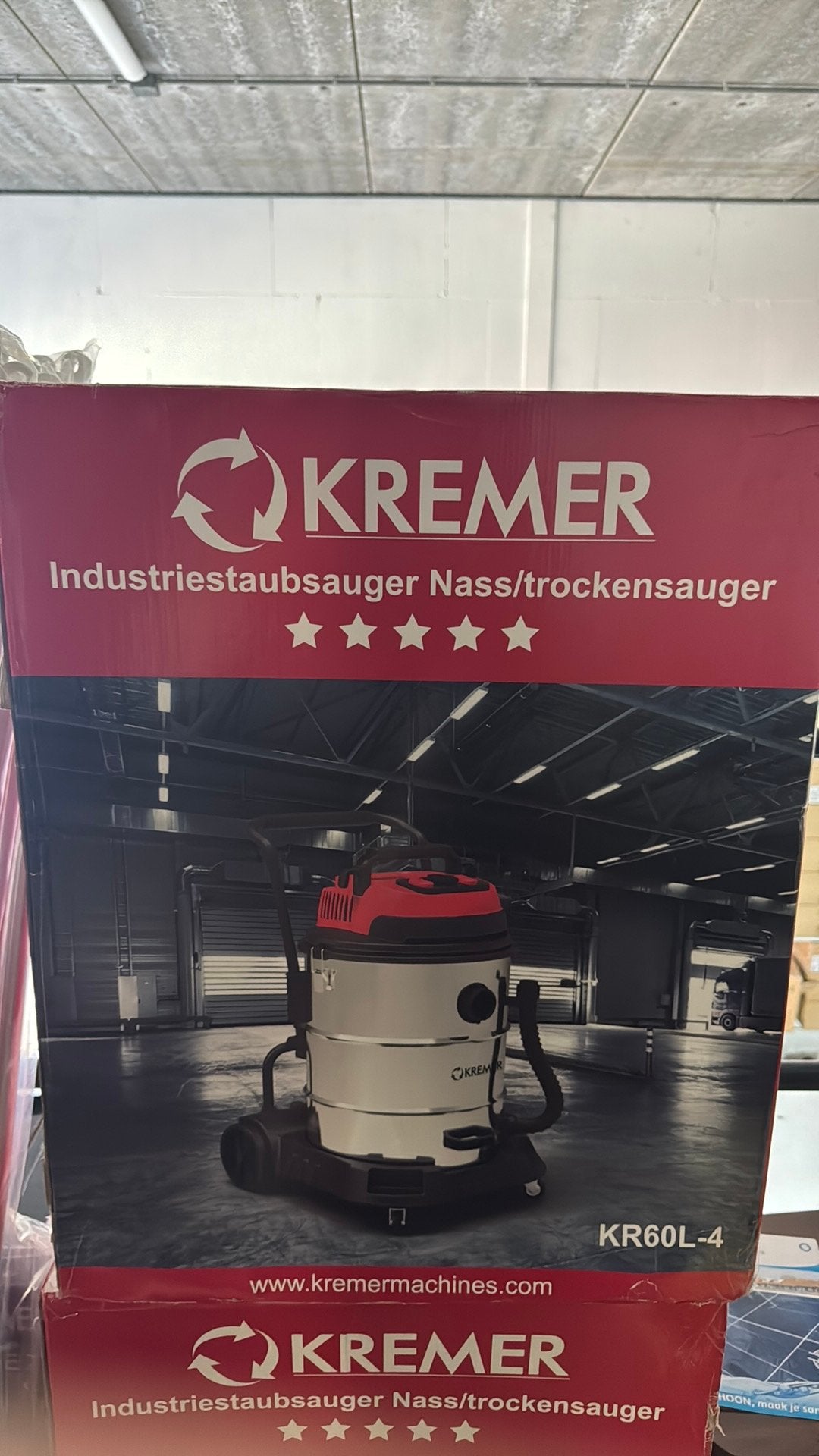 Kremer industriele stofzuiger, Ophalen of Verzenden, Nieuw