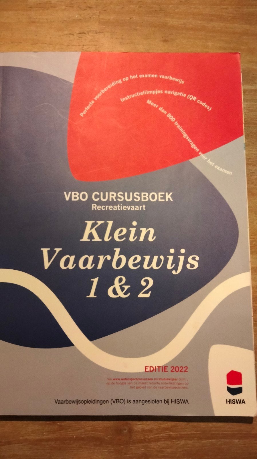 VBO Cursusboek Klein Vaarbewijs 1 & 2, Ophalen of Verzenden, Beta, Zo goed als nieuw, HBO