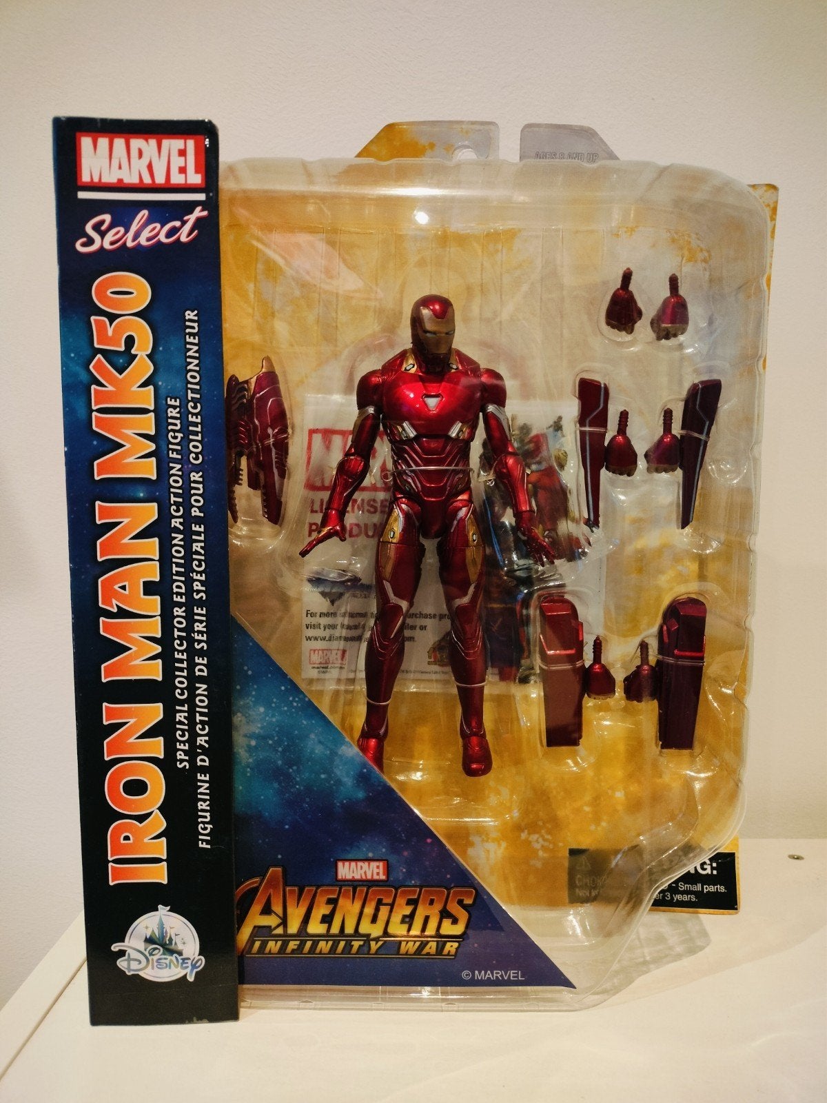 Marvel Select - Iron Man MK50 (Nieuw in doos!), Ophalen of Verzenden, Nieuw