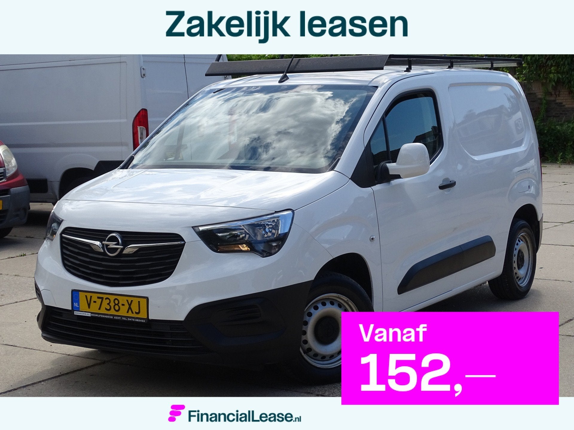 Opel Combo 1.6D L1H1 Imperiaal Trekhaak, Voorwielaandrijving, Stof, Gebruikt, 4 cilinders