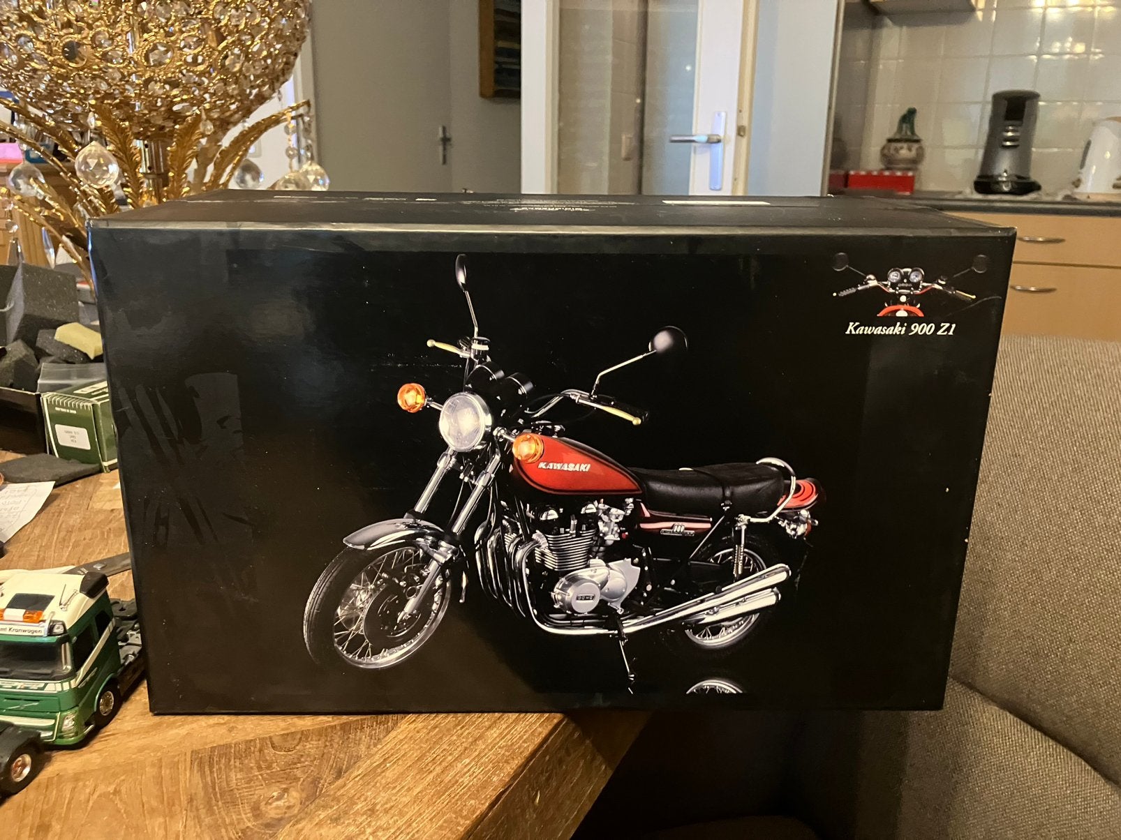 KAWASAKI Z1 900 1/6 MODEL 1972 NIEUW in de DOOS, Ophalen of Verzenden, Nieuw, Overige merken
