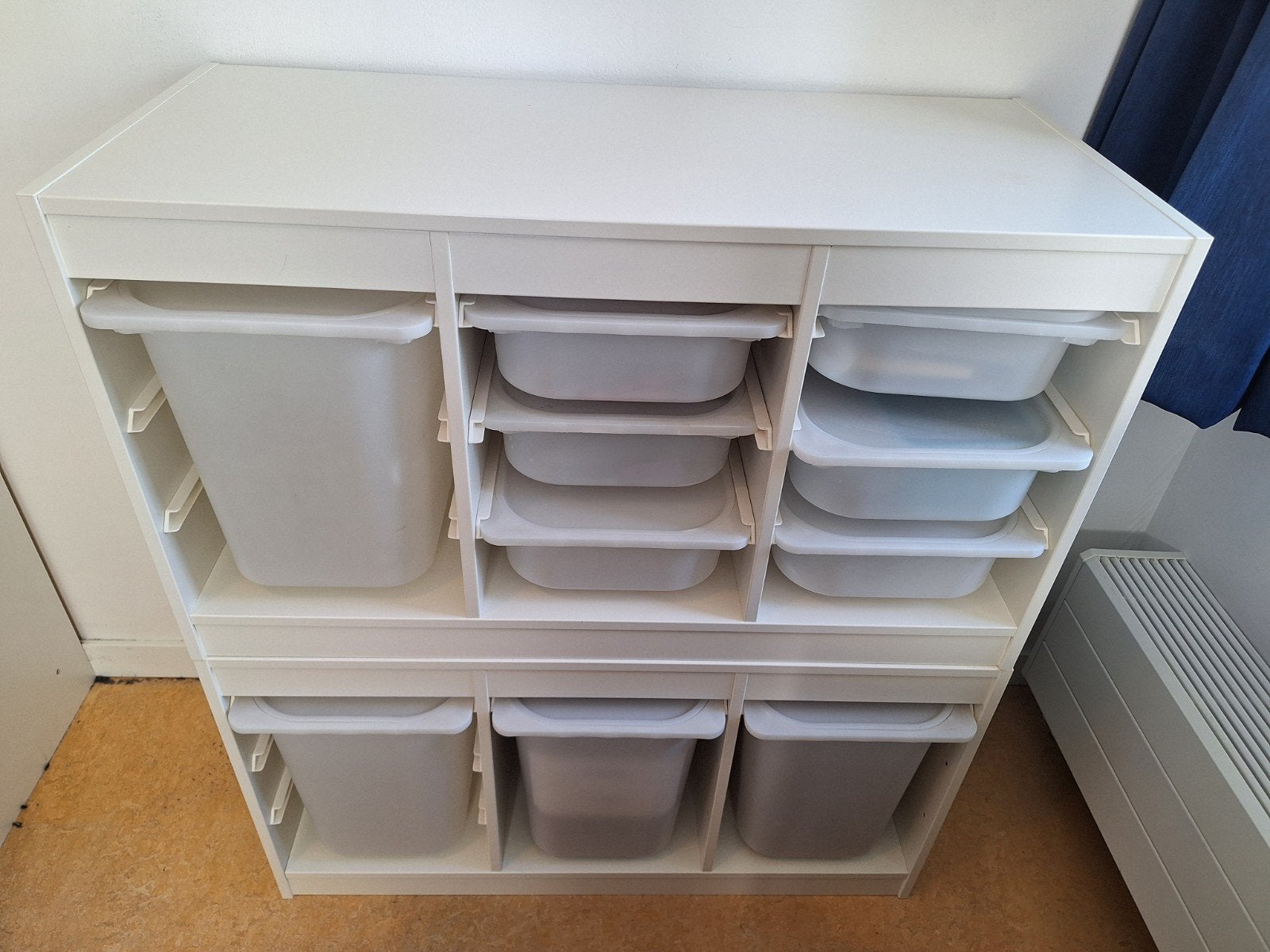 2x IKEA Trofast kasten met bakken en deksels, Kinderen en Baby's, Gebruikt, Kast, 75 tot 100 cm, Minder dan 50 cm