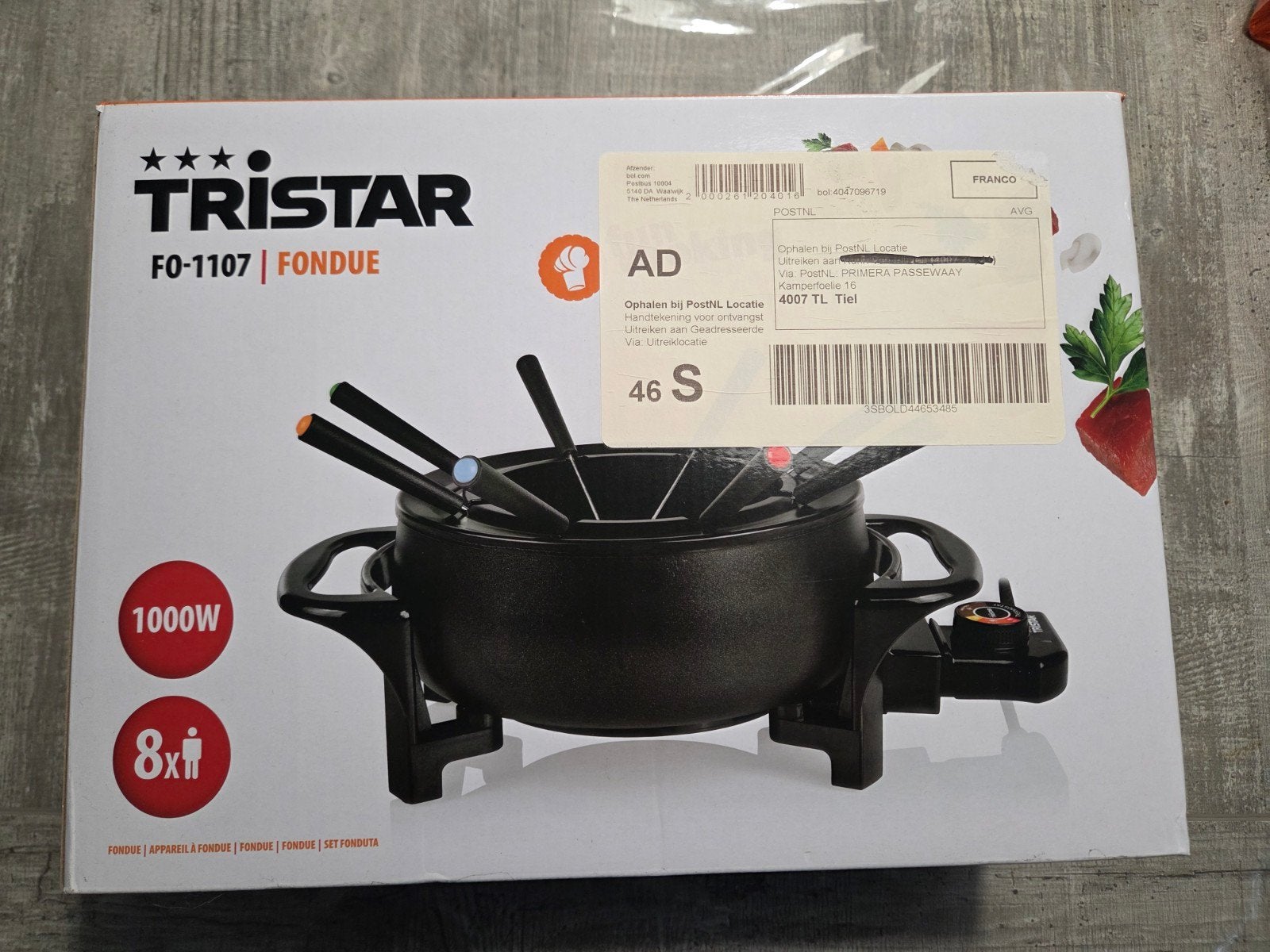 Tristar Fonduepan Geschikt voor 8 personen, Ophalen of Verzenden, Nieuw