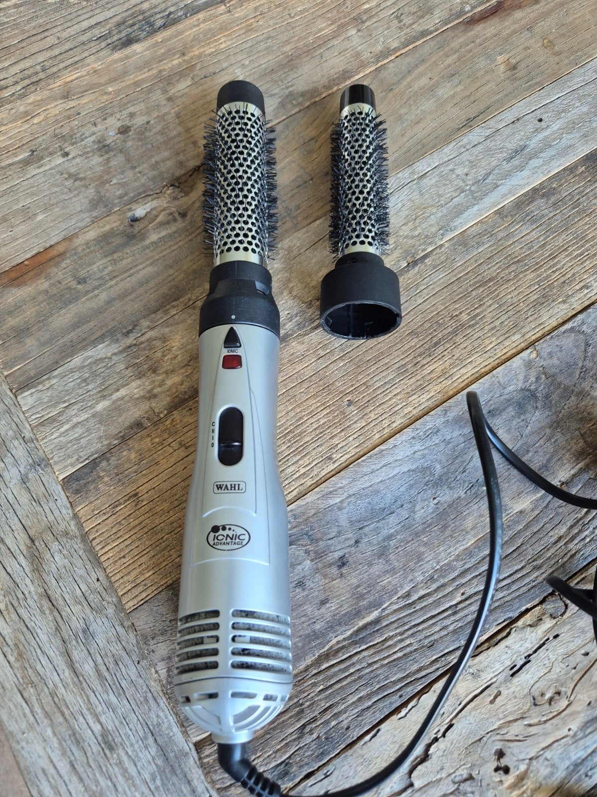 Wahl Ionic Advantage Föhnborstel met 2 opzetstukken, Ophalen of Verzenden, Gebruikt, Haarverzorging