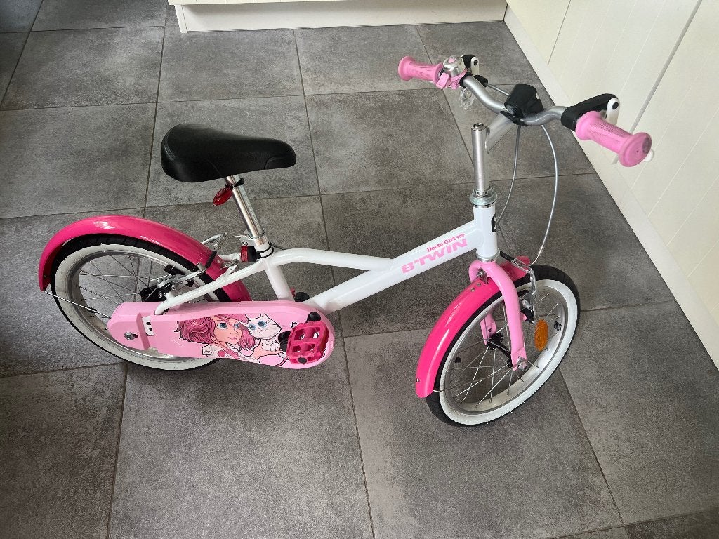 Kinderfiets Btwin, Ophalen, 16 tot 20 inch, Zo goed als nieuw, BTWIN