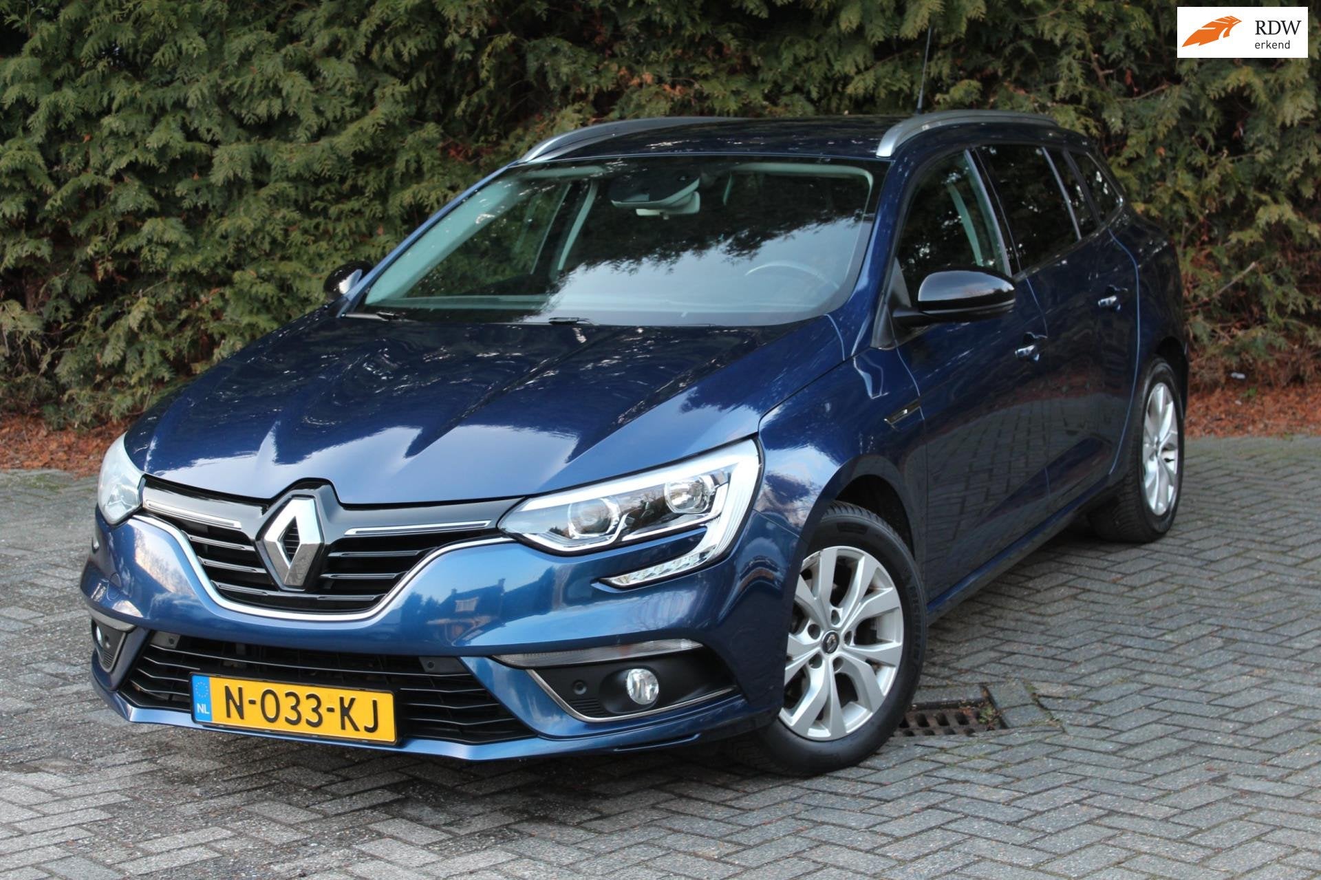 Renault Mégane Estate 1.3 TCe Limited 140PK | AUTOMAAT | Pa, Auto's, Dealer onderhouden, Stof, Gebruikt, 4 cilinders