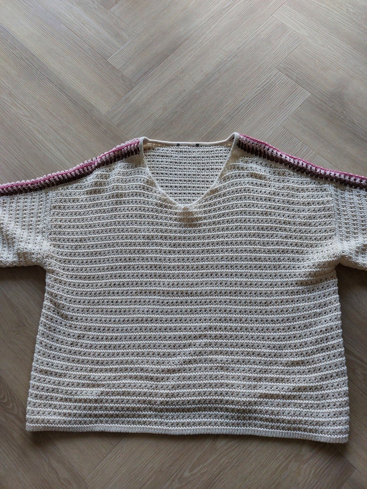 SUPERMOOIE GEHAAKTE TRUI MAAT XXL, Kleding | Dames, Truien en Vesten, Ophalen of Verzenden, Zo goed als nieuw, Maat 46/48 (XL) of groter