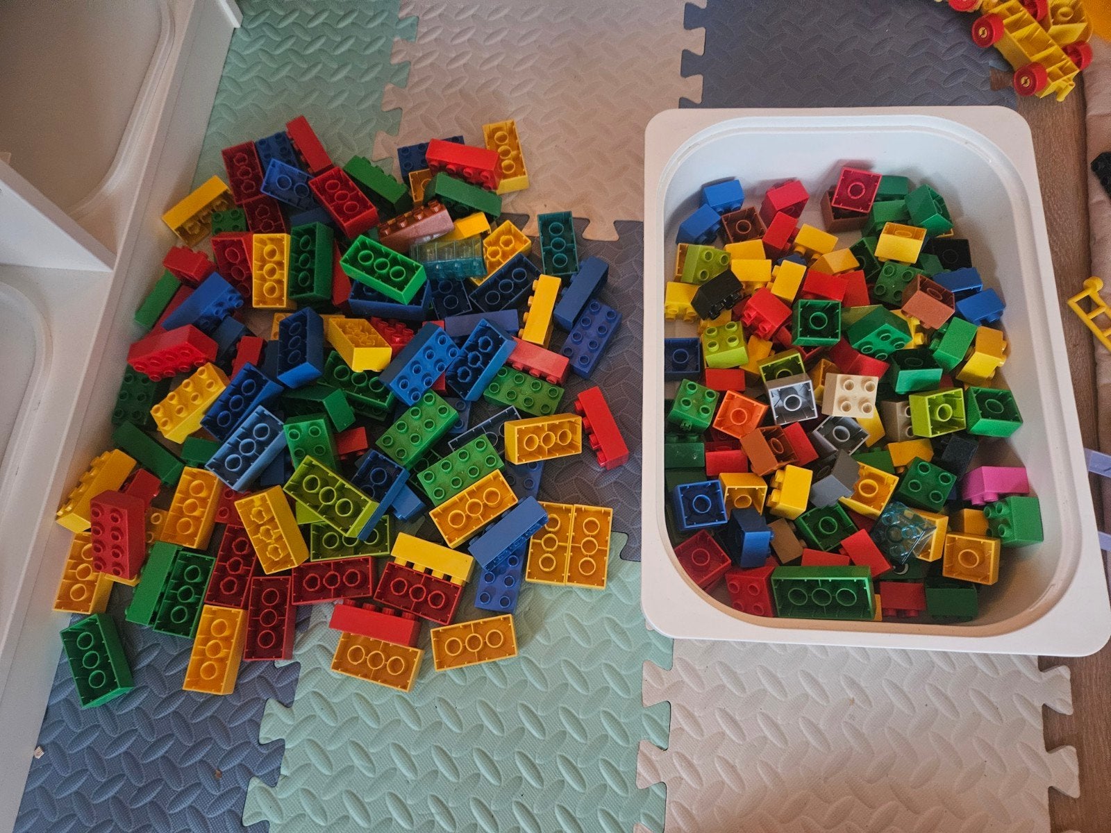 Lego Duplo blokken, Ophalen of Verzenden, Gebruikt, Overige merken