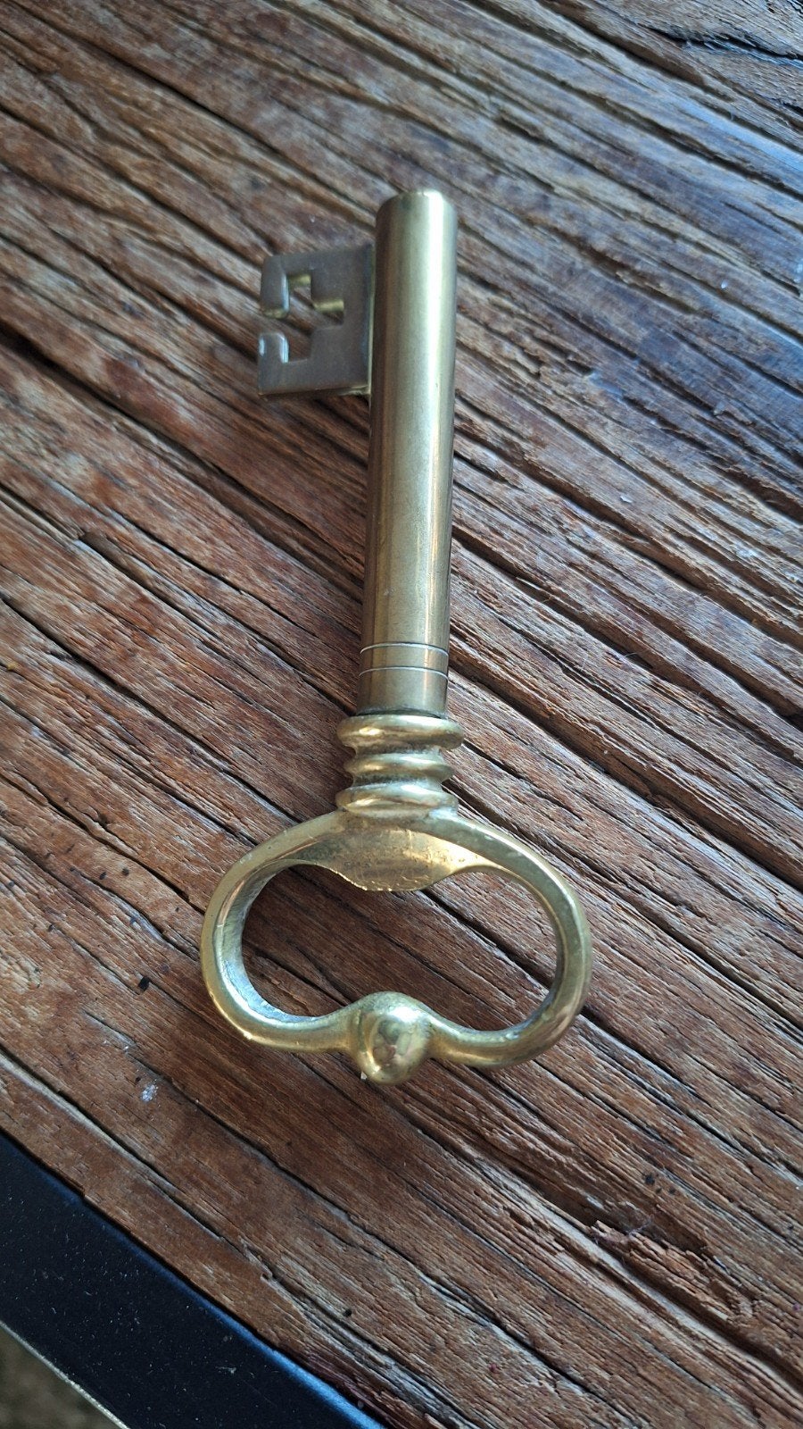 Antieke messing sleutel, Ophalen of Verzenden
