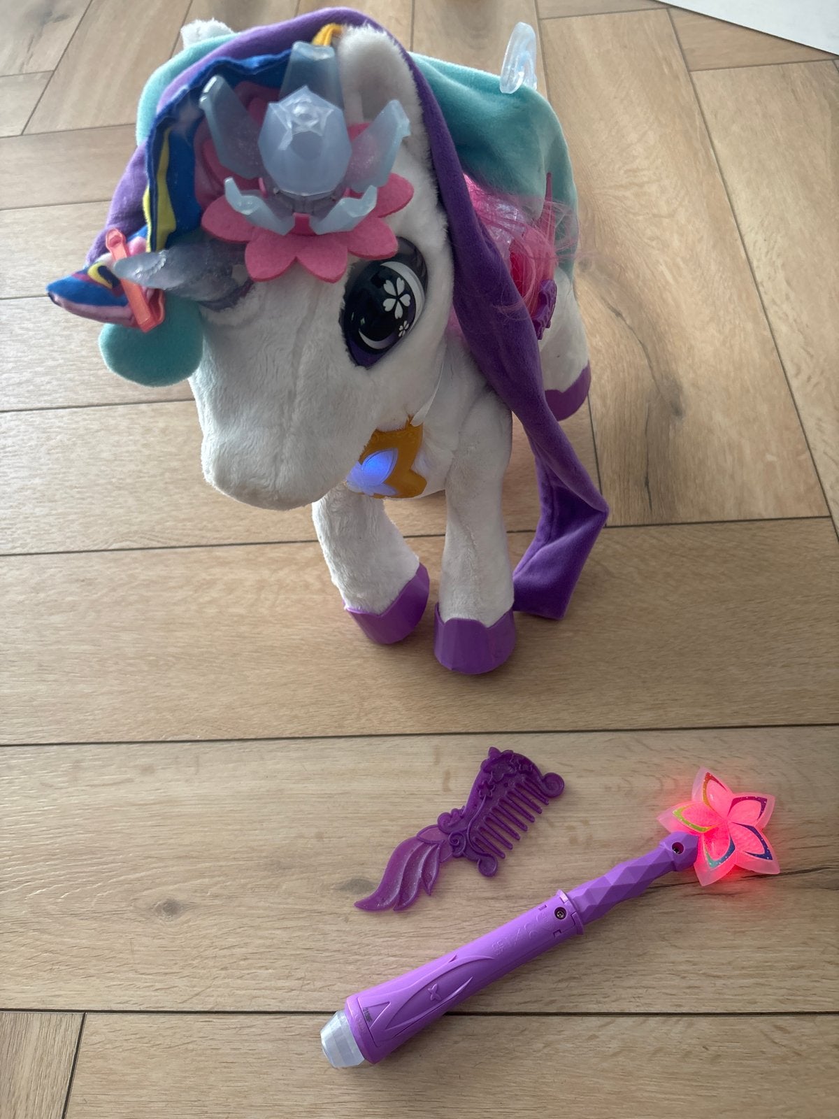 FurReal Friends StarLily, Mijn Magische Eenhoorn, Ophalen, Gebruikt, Overige karakters, Middelgroot (20 tot 80 cm)