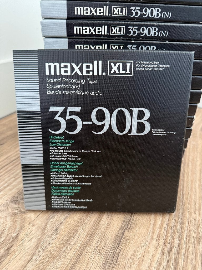 Maxell XLI 35-90B(n) banden 19 stuks, Ophalen of Verzenden, Onderdeel