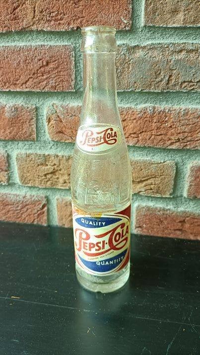 zeer oud vintage antiek authentiek Pepsi cola flesje Indie, Ophalen of Verzenden, Gebruikt, Overige typen