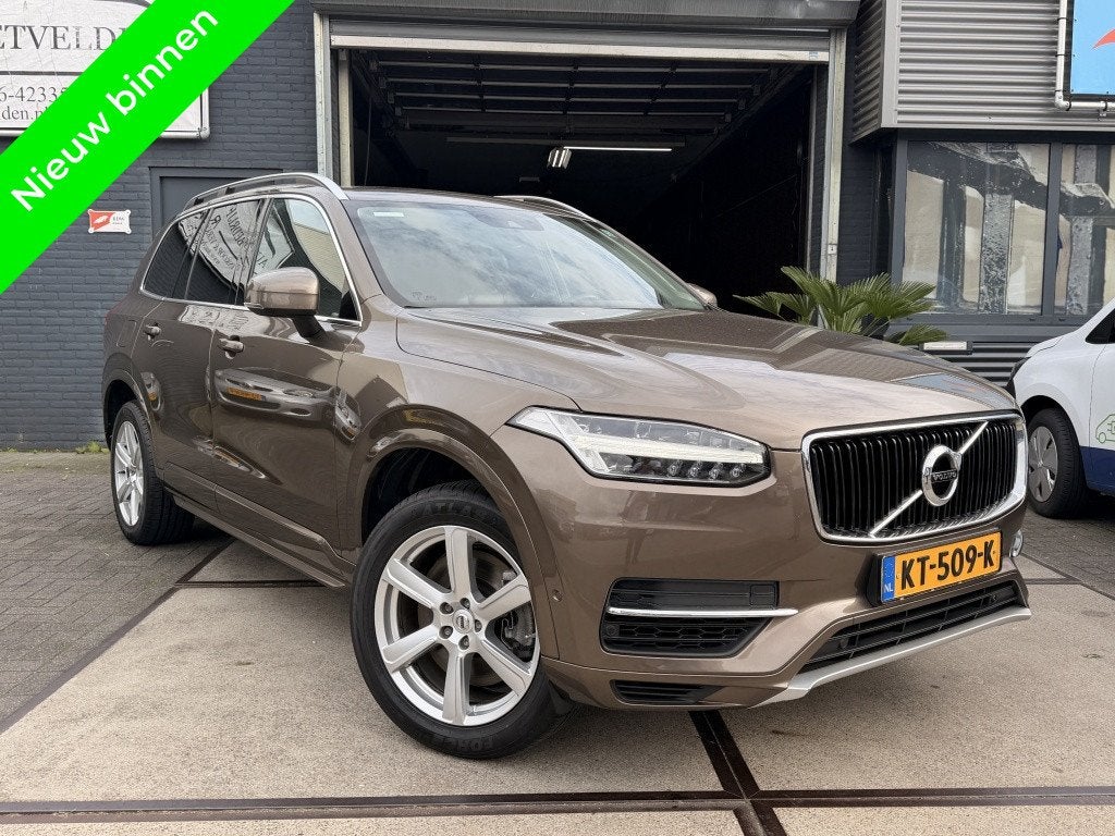 Volvo XC90 2.0 T8 TE AWD Momentum Pano Diamond 7persoons, Auto's, Dealer onderhouden, Gebruikt, 320 pk, 7 stoelen