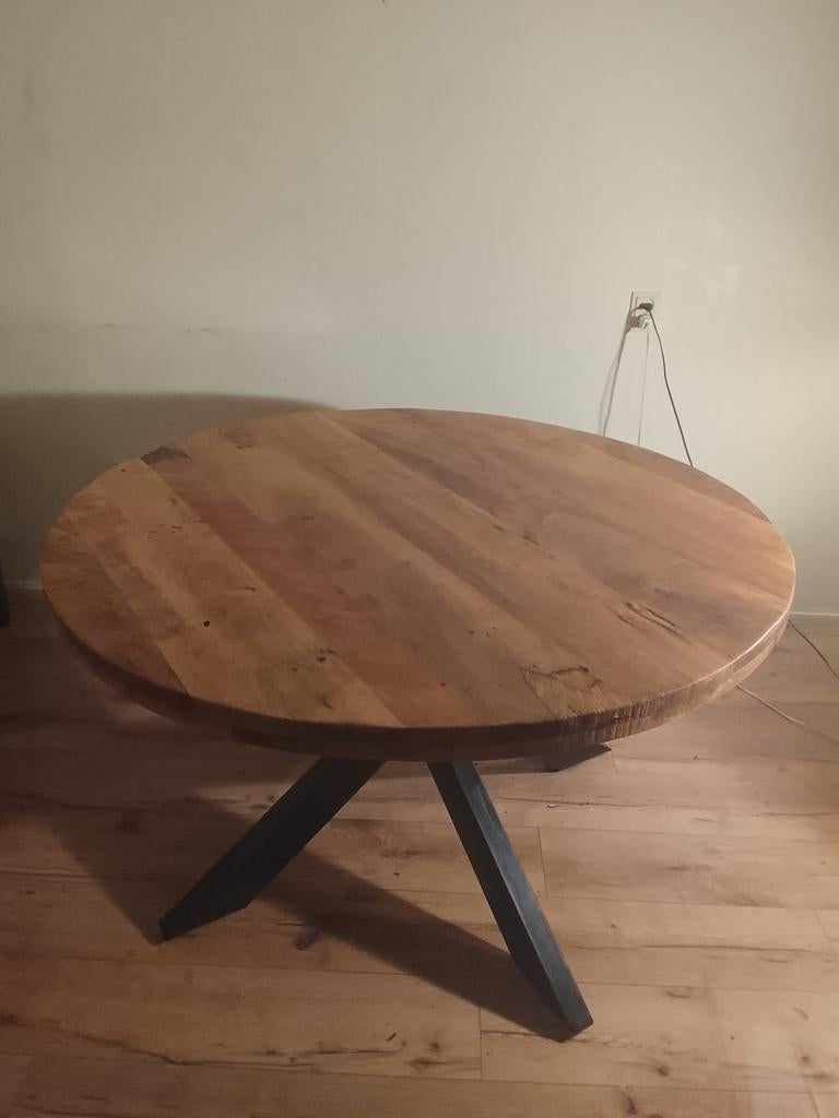 Houten eettafel en tv-meubel, Ophalen of Verzenden