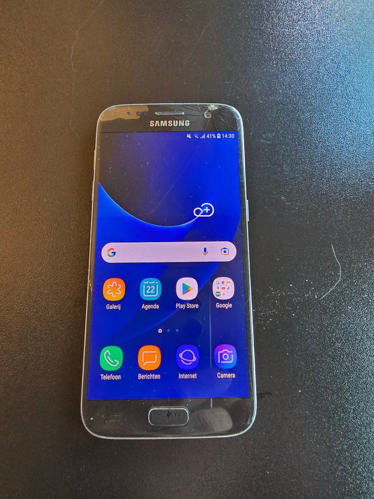 Samsung Galaxy S7 Edge Zwart - Gebruikt met oplader 1.8m, Gebruikt, Zwart, Ophalen of Verzenden, Zonder simlock