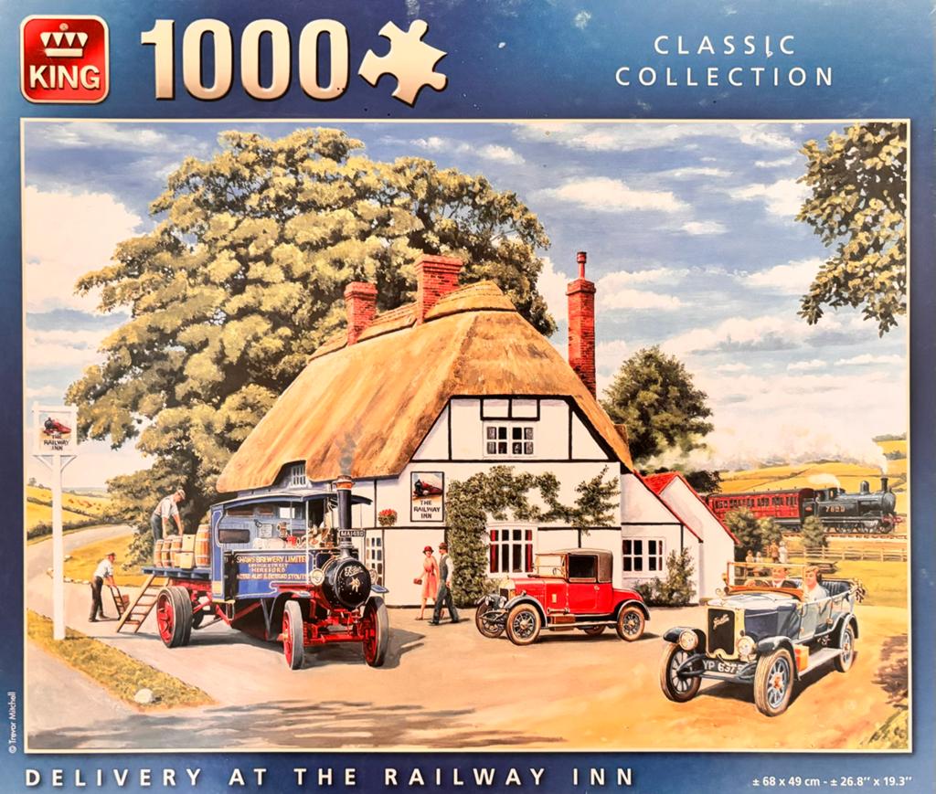 “Delivery at the Railway Inn”, Classic Collection, Ophalen of Verzenden, 500 t/m 1500 stukjes, Gebruikt