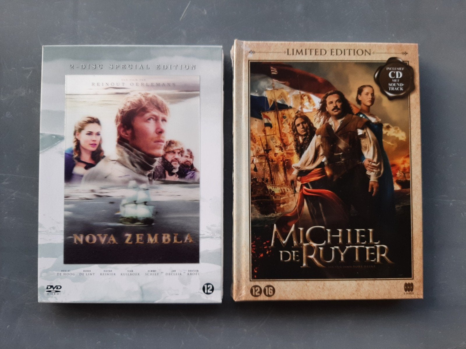 Nova Zembla  + Michiel de Ruyter [DVD], Historisch of Kostuumdrama, Zo goed als nieuw, Vanaf 12 jaar, Ophalen of Verzenden