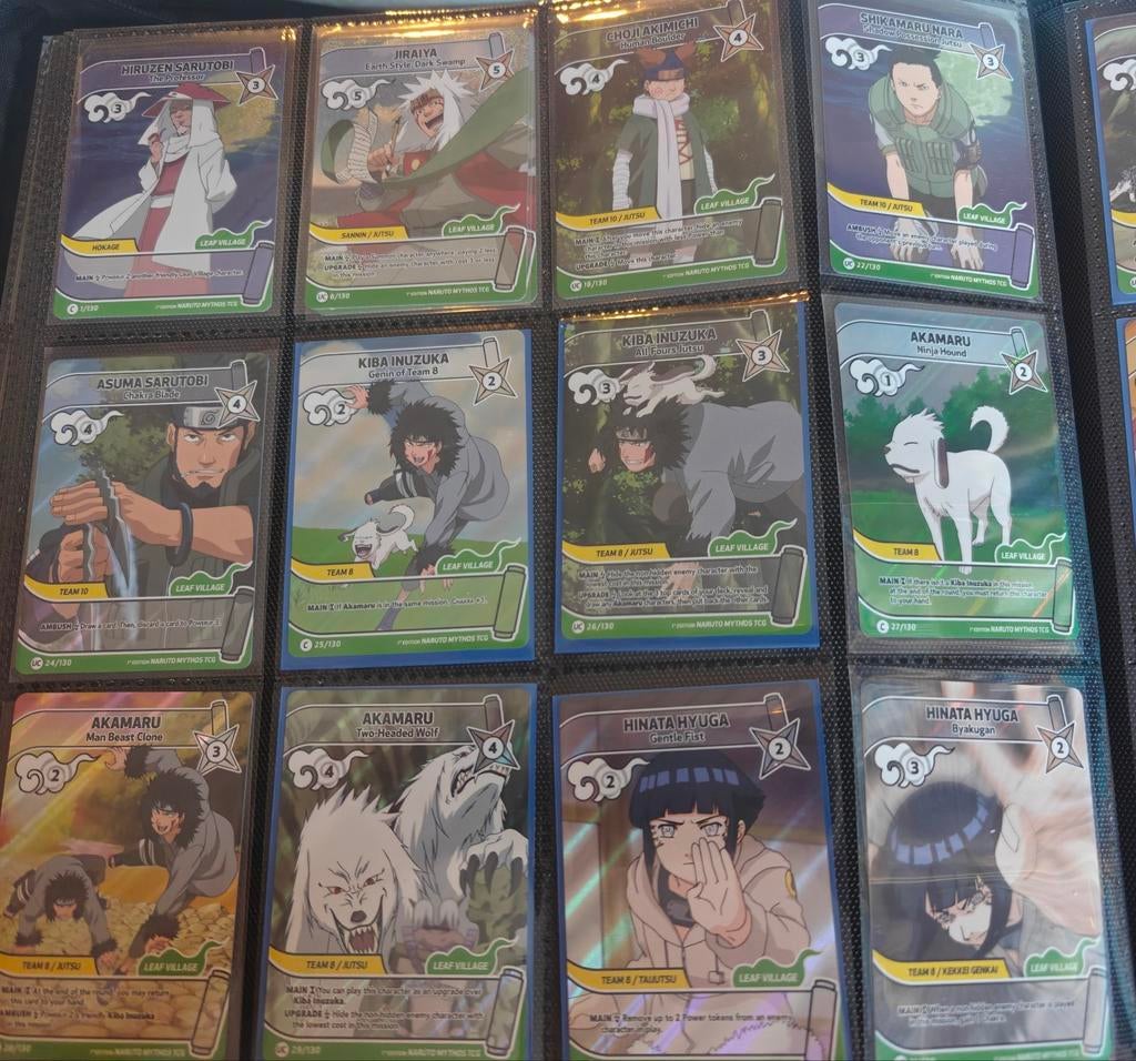 RUILEN: Naruto Mythos TCG: Common/Uncommon Foils Collectie, Ophalen of Verzenden, Zo goed als nieuw