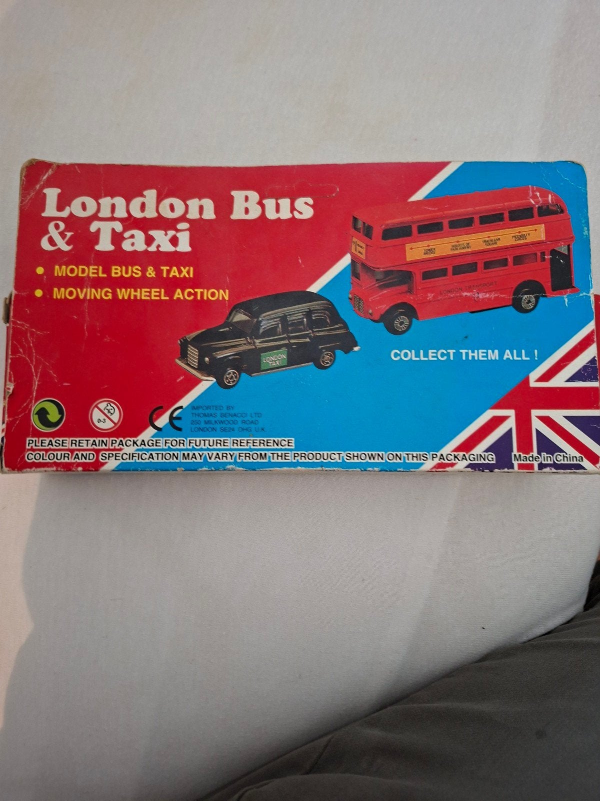Engelse taxi en dubbeldekker, Ophalen of Verzenden, Nieuw