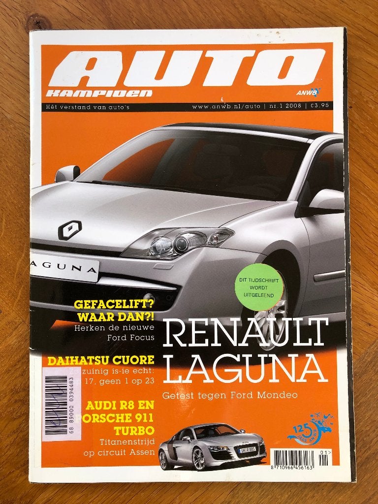 Autokampioen nr. 1 2008, Verzenden, Zo goed als nieuw, Autokampioen