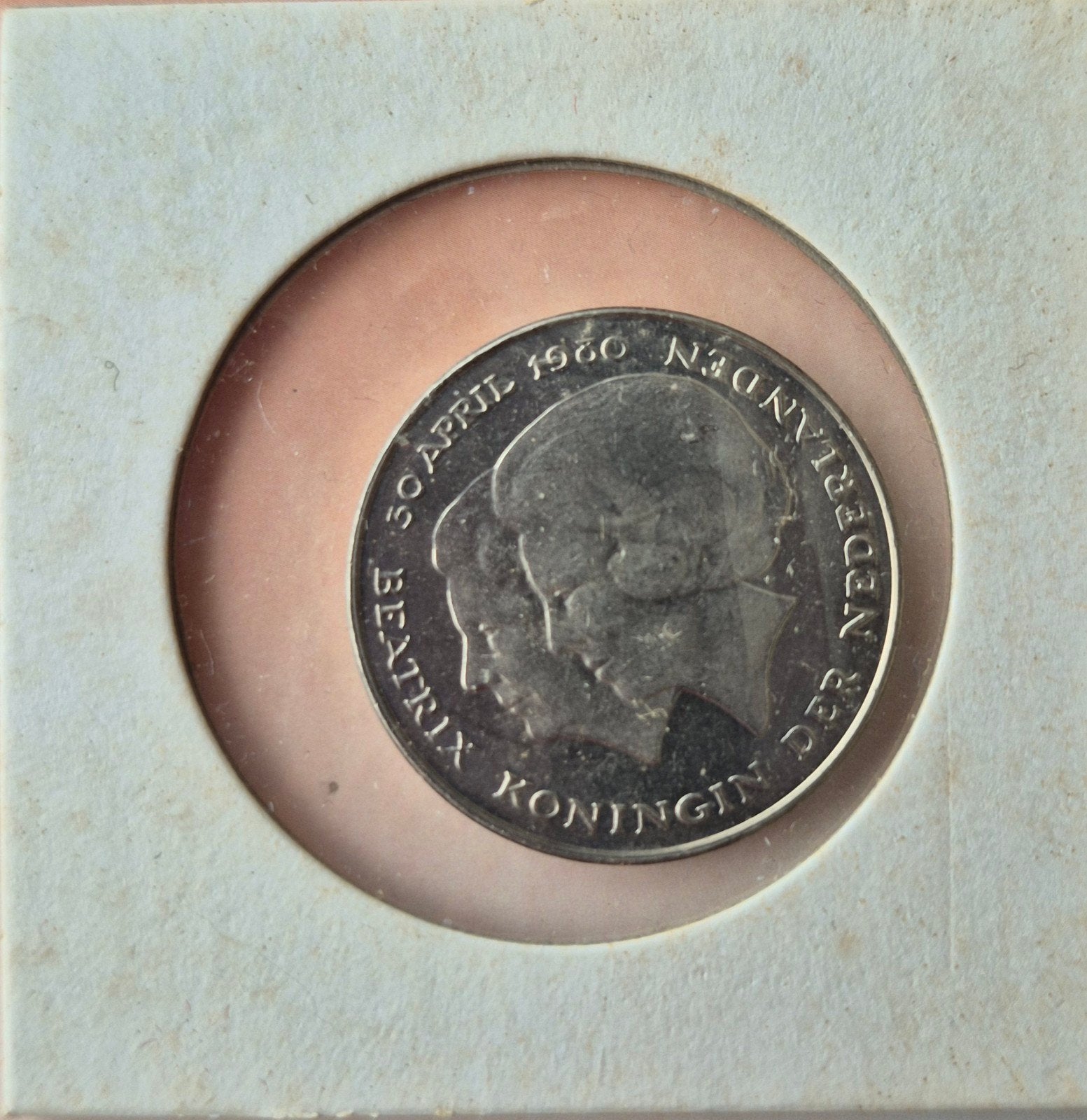 Rijksdaalder en 1 Gulden Dubbelkop 1980 Beatrix Juliana, Setje, Koningin Beatrix, Zilver, Overige waardes