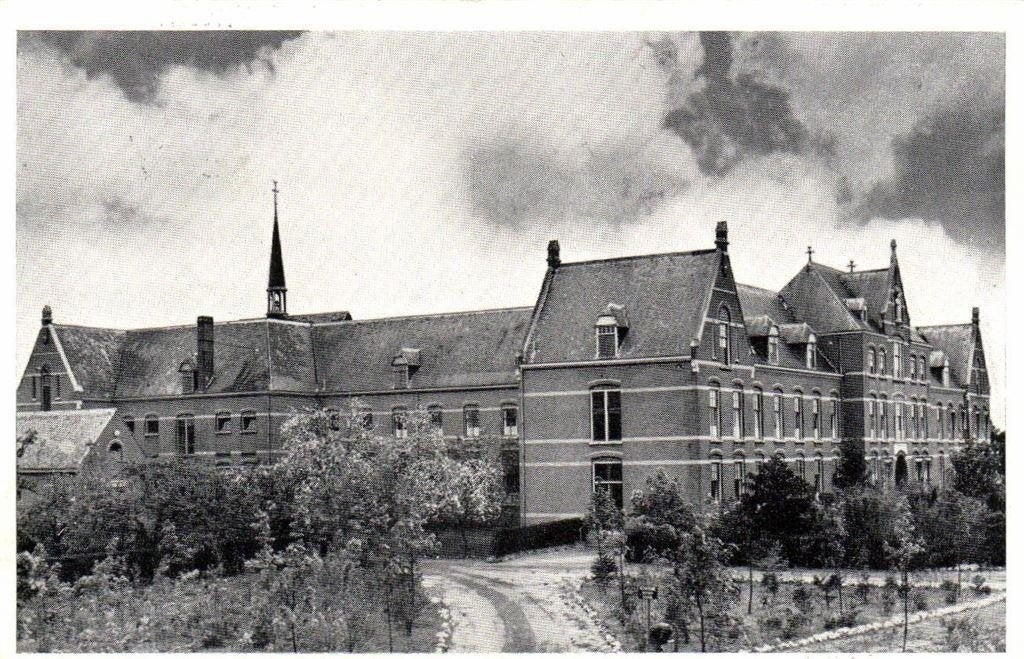 St. Gerardus Retraitehuis Seppe [N.Br.], Voorgevel - 1950 ge, Ophalen of Verzenden, 1940 tot 1960, Gelopen, Noord-Brabant