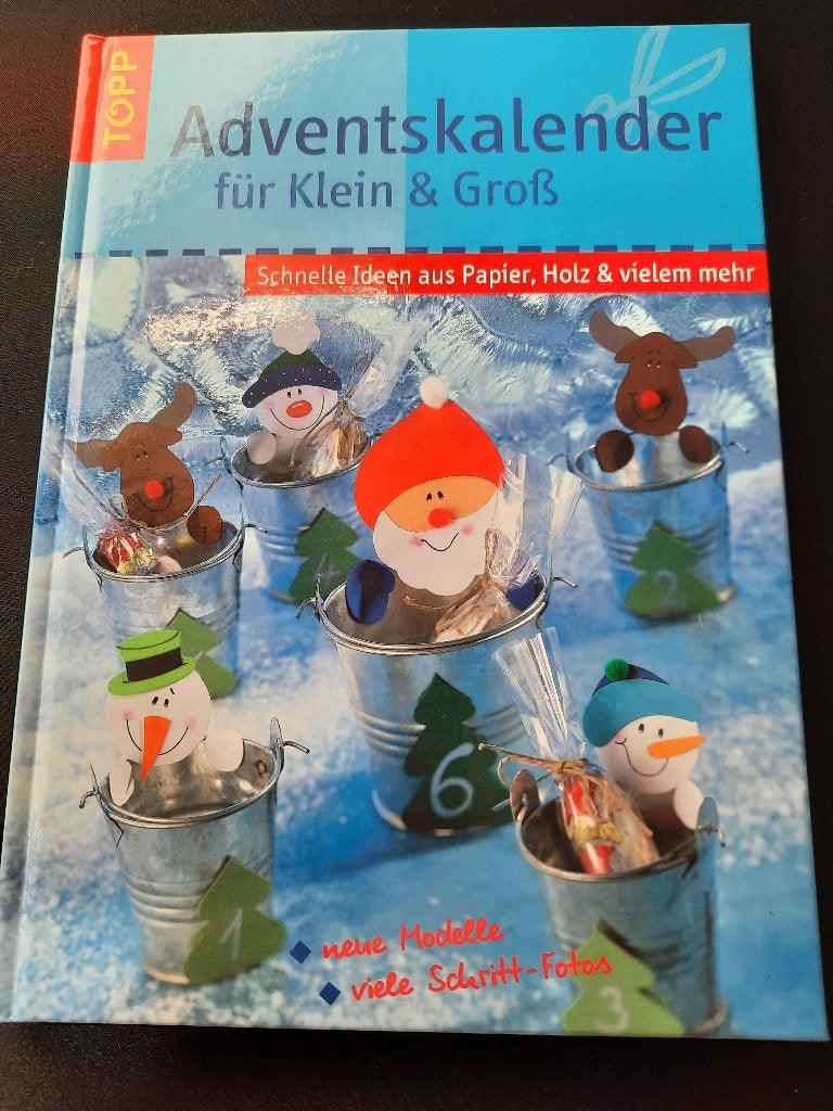 Adventskalender voor Klein & Groot - Knutselboek, Boeken, Ophalen of Verzenden, Zo goed als nieuw, Scrapbooking en Knutselen