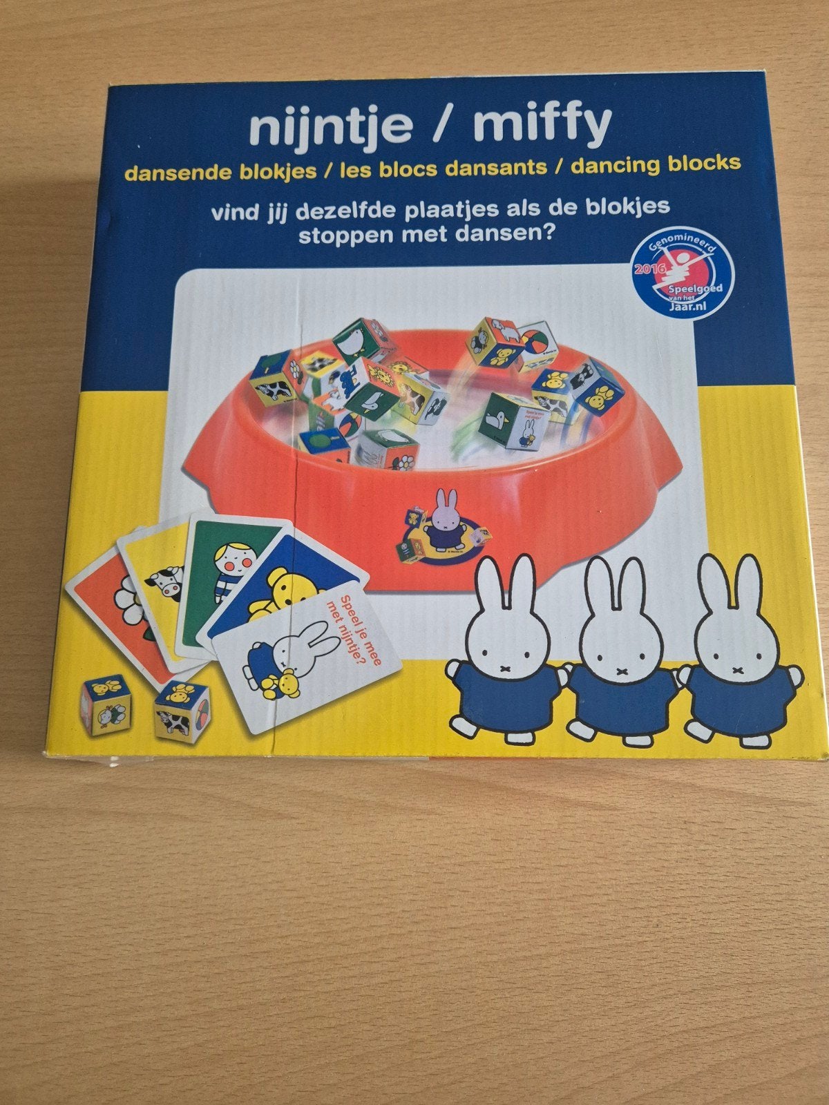 Nijntje Dansende Blokjes - Educatief en Leuk Spel, Ophalen of Verzenden, Zo goed als nieuw, Puzzelen