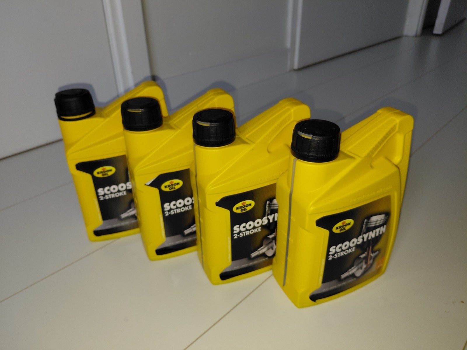 Kroon-Oil Scoosynth 2-takt scooterolie (4x 1 liter), Ophalen