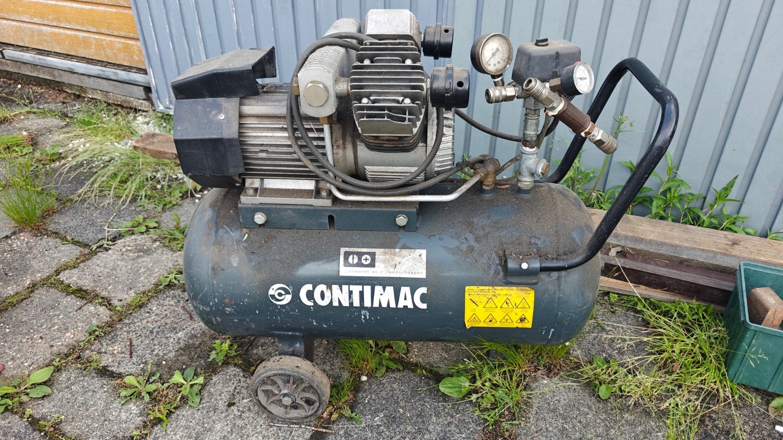 Contimac Compressor met SOGA Motor - 2.2 kW, Ophalen