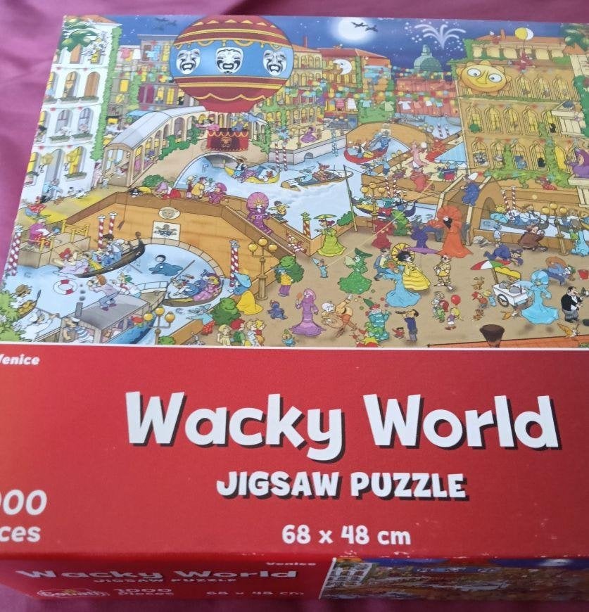 wacky world puzzels, Ophalen, 500 t/m 1500 stukjes, Zo goed als nieuw, Legpuzzel