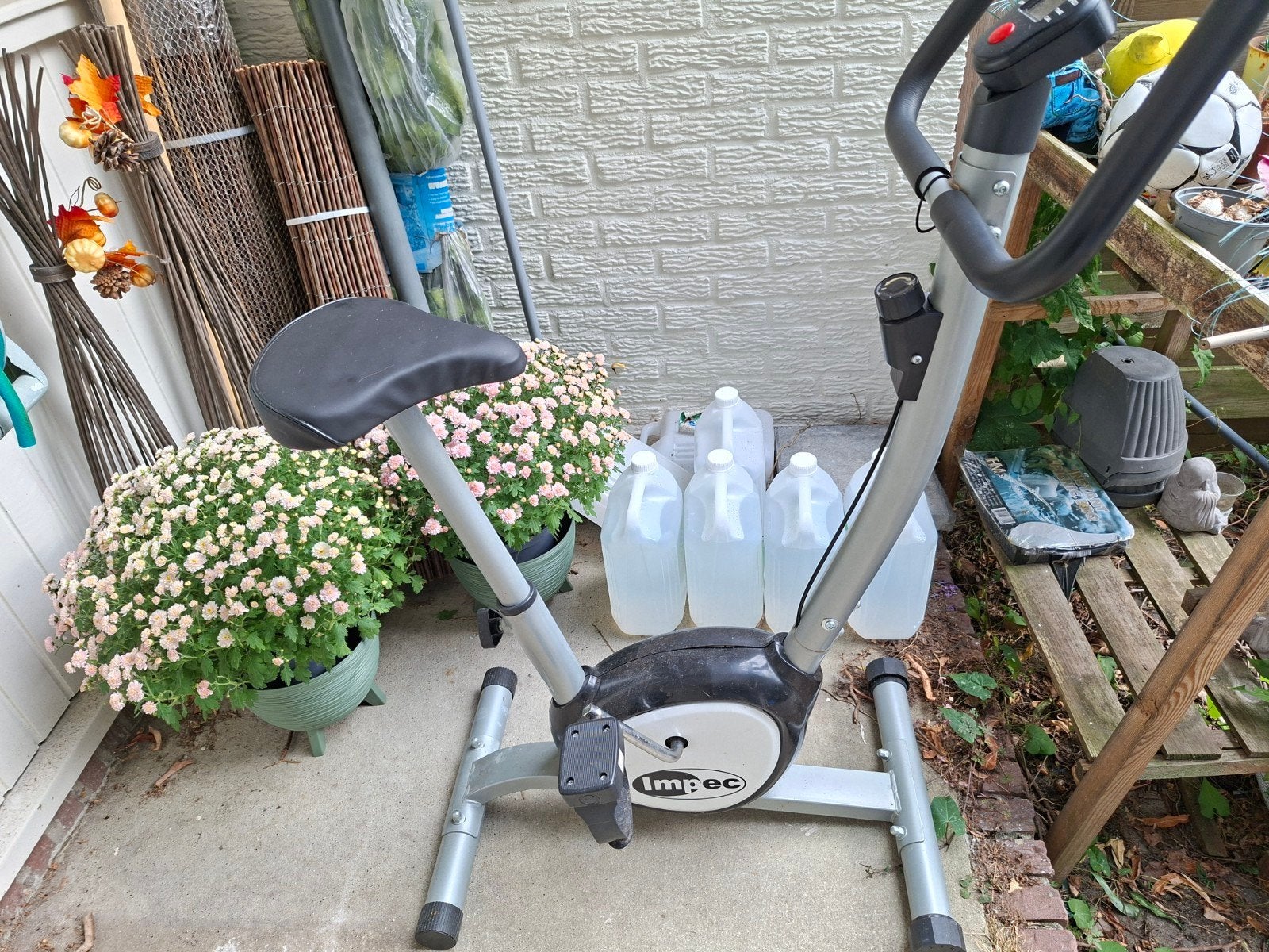 Hometrainer Impec - Ideaal voor thuisworkouts, Sport en Fitness, Fitnessapparatuur, Ophalen, Gebruikt, Metaal, Benen