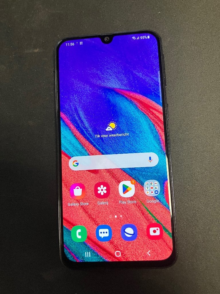 Samsung A40 64GB, Gebruikt, Zwart, Touchscreen, Ophalen of Verzenden