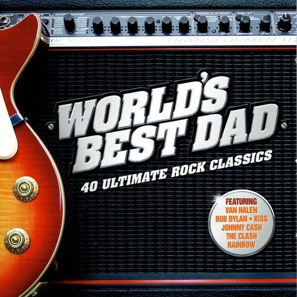 World's Best Dad - 40 Ultimate Rock Classics 2XCD, Cd's en Dvd's, Cd's | Pop, Zo goed als nieuw, Overige genres, Album, Verzenden