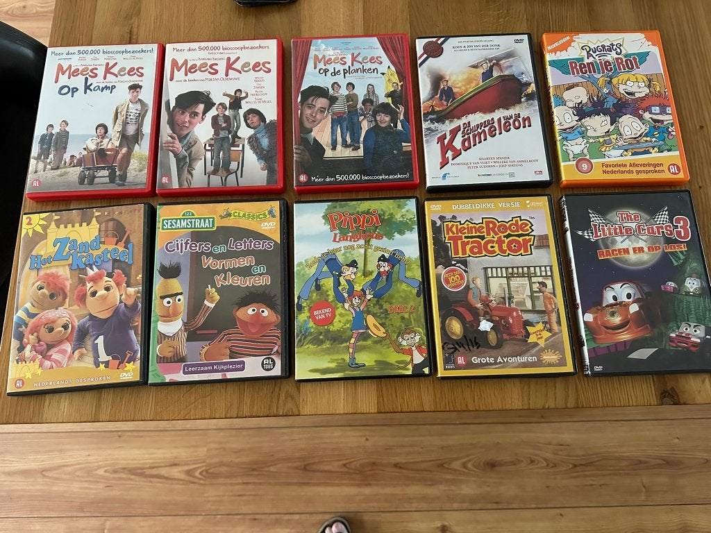 Grote collectie kinderfilms en series op DVD, Gebruikt, Alle leeftijden, Box/collectie, Ophalen of Verzenden