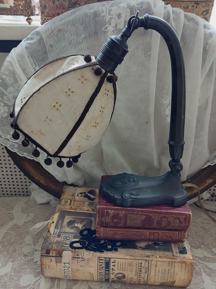 Antieke Art Nouveau/Jugendstil lamp, Verzenden