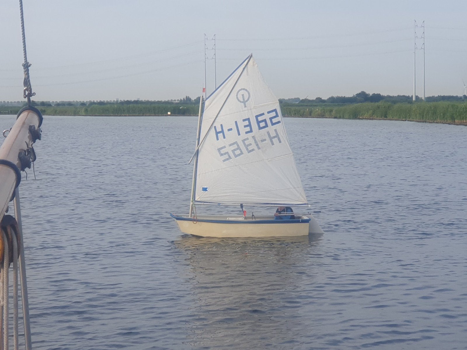 Optimist zeilboot, Optimist, Ophalen, Gebruikt, Inclusief zeilen