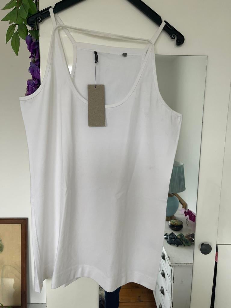 Top Cora Kemperman, Wit, Maat 46/48 (XL) of groter, Nieuw, Ophalen of Verzenden