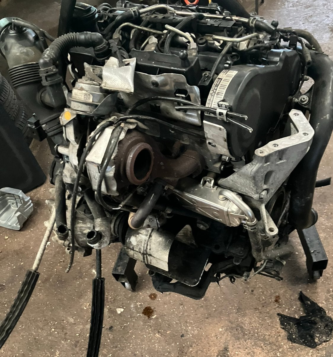 Motor 1.2 tdi cfwa versnellingsbak turbo verstuiver compleet, Ophalen, Volkswagen
